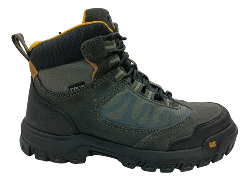 Bota Cat Para Caballero Modelo 724847 Grey Yellow