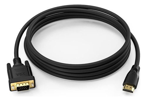 Cbus Cable Hdmi A Vga Chapado En Oro De 5 Pies Compatible Co