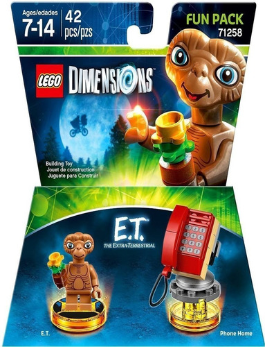 Lego Dimensions E.t Fun Pack 71258