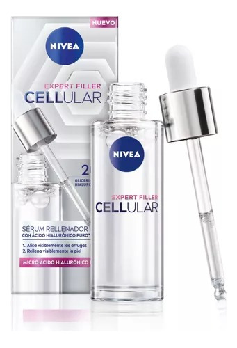 Nivea Serum Rellenador Hialuronico Puro Cellular Filler 30ml