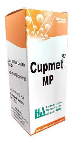 Cupmet Mp Gotas 30 Ml -  Lha - mL a $1487