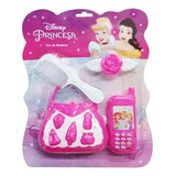 Set De Belleza Cartera Con Celular Y Acc. Disney Princesas