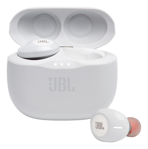 Audífonos In-ear Jbl Tune 125tws Wireless Bluetooth Blanco 