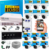 Camaras Hikvision Hilook Dvr  16ch + 12cam 1080p + Disco 2tb