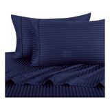 Fundas Para Almohada Elegance X 2 Unid 50x70 Cm Azul Oscuro