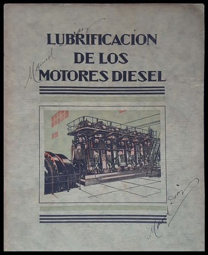 Motores Diesel Antiguo Manual Gargoyle. 23218