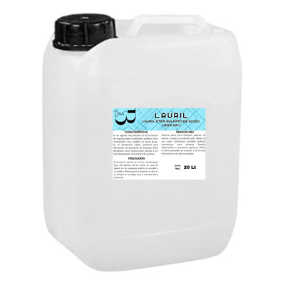 20kg Lauril Eter Sulfato De Sodio Less Al 28% 20 Liquido | Envío gratis