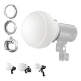 Godox Ml-cd15 Kit De Difusor De Cúpula Para Luz Flash, Con 3