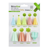 Kit Bico Plástico Colors Com 9 Peças - Bricoflex