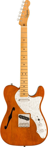 Guitarra Fender Eléctrica Tele Sq Cv60s Thinline Mn Nat