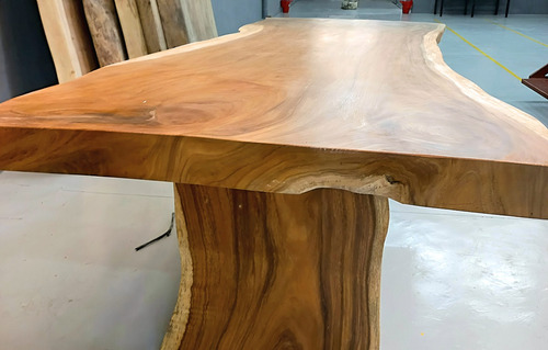 Mesa De Madera Suar De Indonesia Komodo E  250 Cm X 90cm