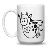 Taza Grande Vaquita Eres La Leche Sublimada