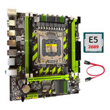 Placa Base X79 X79g Lga2011 E5 2689 Cpu+ Cable Ddr3 Reg Ec