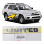 Emblema Lateral Toyota 4runner Limited 2003-2009 Original Toyota       4Runner