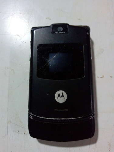 Celular Motorola V3. Cargador. Personal. Detalles De Uso.