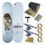 Skate Profissional Maple Milk 8.0 Completo Intruder Moska