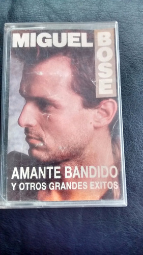 Cassette De Miguel Bose - Amante Bandido  -cbs (240