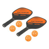 Raquetas Y Pelotas De Pickleball For Principiantes Al Aire