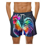 Pantalones Cortos De Playa Holgados De Verano O Para Hombre