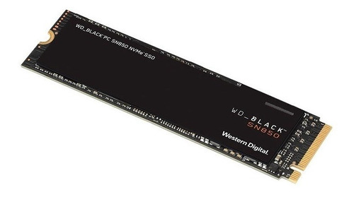 Ssd Western Digital Wd Black Sn850 M.2 Nvme De 500gb Pci-express 4.0 X4 