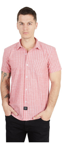 Camisa Hombre Lino Manga Corta Hombre Verano