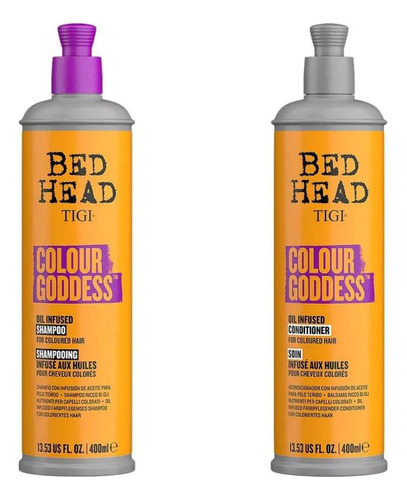 Shampoo Y Acondicionador Tigi Bed Head Colour Goddess 400 Ml