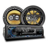 Kit Autoestéreo Bt, C329 + Par Bocinas Pro-6.5  Soundstream