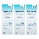 Kit 3 Bepantol Derma Spray Hidratante Com 50ml - Bayer