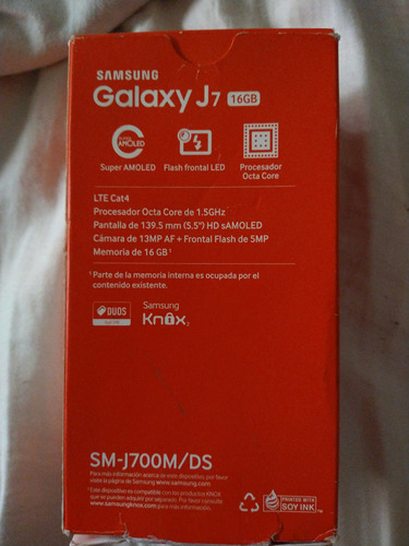 Samsung J 7 Blanco Liberado Funciona Todo
