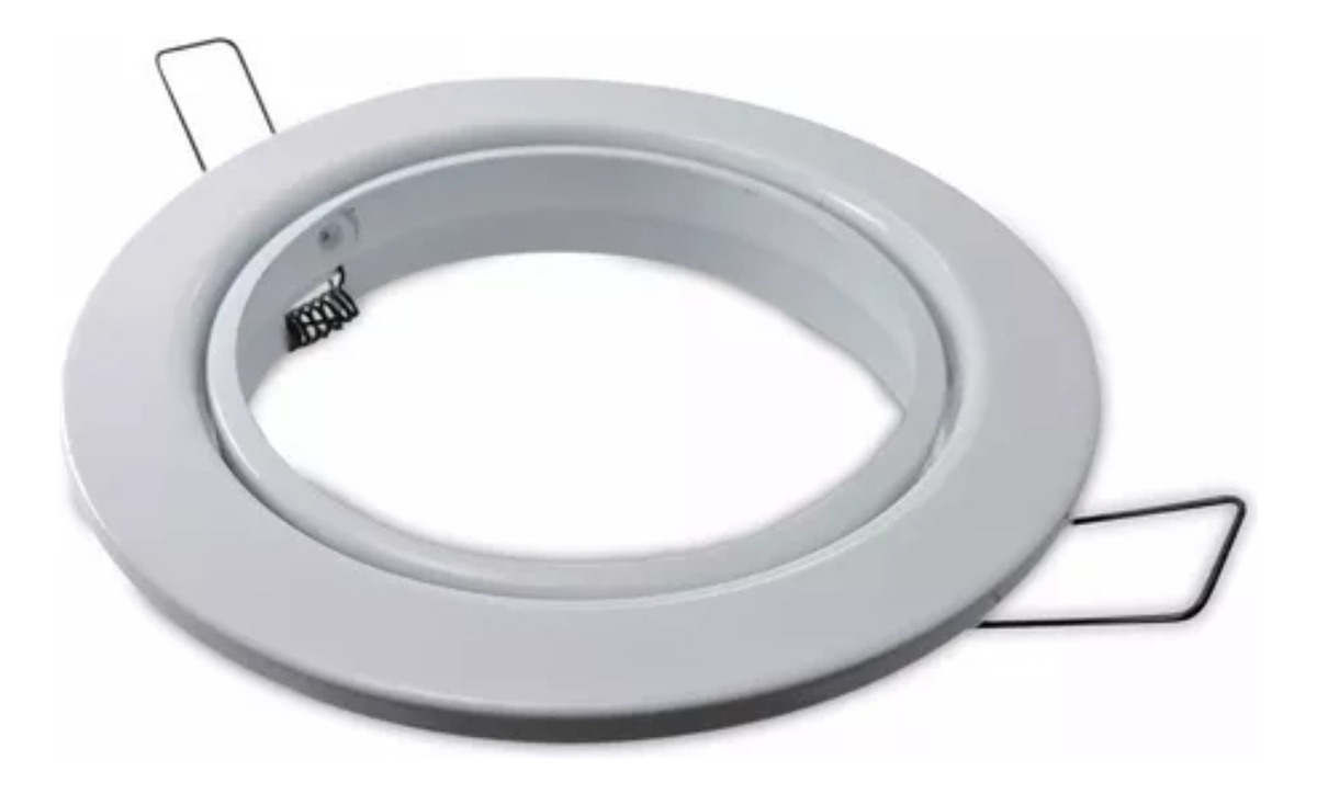 SPOT DICROICA MOVIL NEGRO EMBUTIR 156mm P/AR111