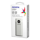 Bateria Portatil Power Bank Adata 10000mah 2 Usb, 1 Usb-c