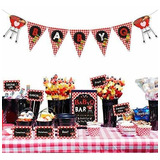 Babyq Party Decorations Set Babyq Banner Bar Sign Food Tent 