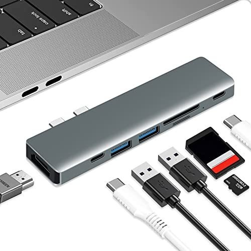 Hub Usb C 7 En 2 Para Macbook Pro/air