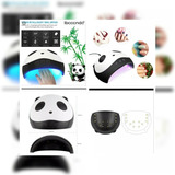 Lampara 24w Led Uv Uñas Panda Lampara Panda Uñas Profesional