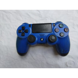 Joystick Playstation 4 Color Azul Usado