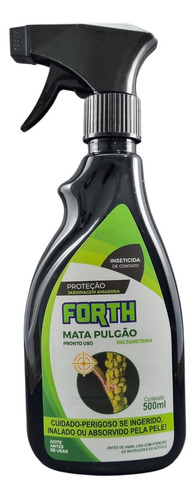 100un Inseticida Proteção Contra Pulgao Horta E Jardim 500ml