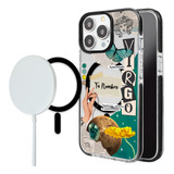 Funda Para iPhone Magsafe Signo Zodiaco Virgo Nombre