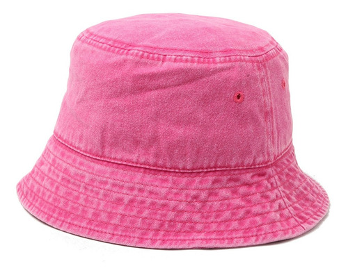 Piluso Sombrero Bucket Hat Hombre Mujer Gastado Algodón