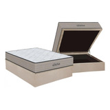 Cama Box Baú Casal: Colchão Espuma Orthoflex D45 Genova + B