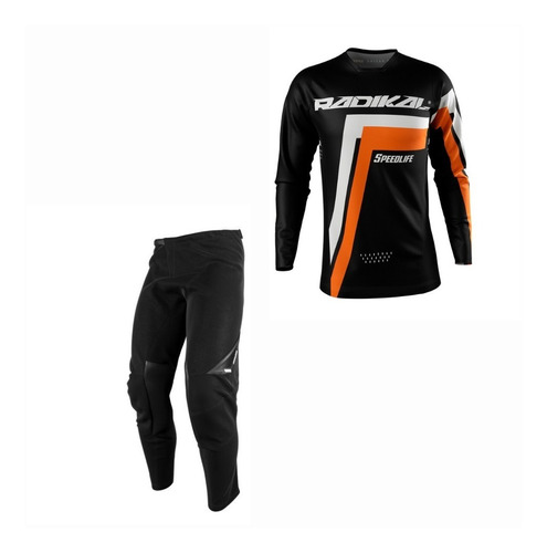 Conjunto Radikal Concept 23 Volt N Motocross Equipo Enduro 