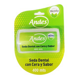 Seda Dental Con Cera Sabor A Menta Andes 400 Metros