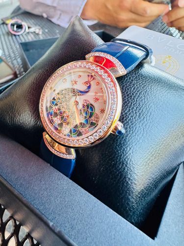 Hermoso Reloj Bvlgari Para Dama Edición Especial Limitada