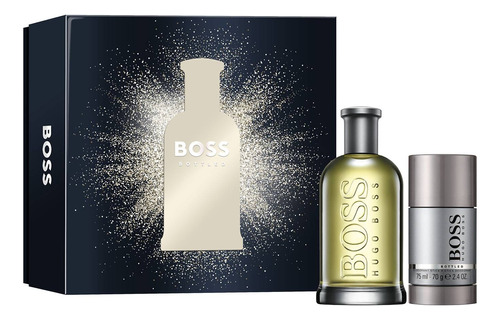 Set Perfume Boss Bottled Eau De Toilette Spray