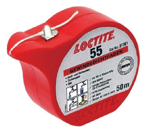 Hilo Sellador Loctite 55 Pipe Cord(tefon) X50 Mts