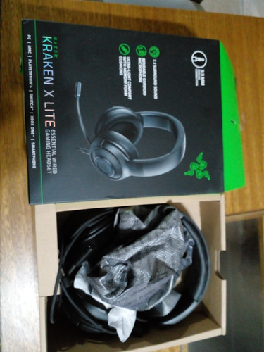 Auriculares Gammer Razer Modelo Kraken X Lite