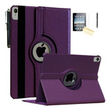 Funda De iPad Air 4 10.9 2020 Jytrend Con Soporte Morado