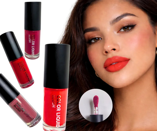 Rubor Liquido Mf Cosmetics Color Liquid Blush Marifer