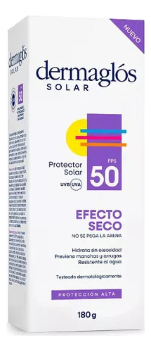 Dermaglos Solar -efecto Seco Fps50 -180 Grs