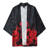 Kimono Japonés Con Mangas De Cinco Puntos I Summer Para Homb