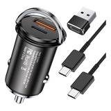 3en1 63w Fast Charger Cargador Para Auto, Cargador